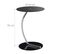 Table D'appoint Noire En Verre