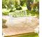 Banc De Jardin Vintage En Blanc