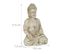 Statue Bouddha Assis 17,5 Cm