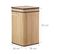 Lot De 2 Corbeilles Linge Bambou Nature