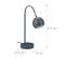 Lampe De Bureau Moderne Anthracite