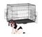 Cage Pliable Avec Fond Pour Chien