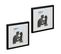 Lot De 2 Cadres Photo 25 X 25 Cm