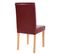 Lot De 6 Chaises De Séjour Littau ~ Simili-cuir, Brun Rouge, Pieds Clairs