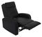 Fauteuil De Télévision Durham, Fauteuil Relax, Chaise Longue, Similicuir ~ Noir