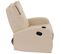 Fauteuil De Télévision Durham, Fauteuil Relax, Chaise Longue, Similicuir ~ Crème