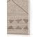 Tapis De Couloir Extérieur et Intérieur Metro Crème/beige 80x240 Cm