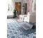 Tapis De Couloir Laury Rose 80x240 Cm