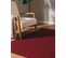 Tapis De Laine Liv Rouge Foncé 140x200 Cm