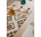 Tapis Lavables Pour Enfants Maya Multicouleur/beige 120x170 Cm