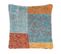 Coussin Patchwork "symphony" 45x45cm Multicolore