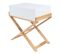 Table D'appoint Design "valérie" 58cm Blanc