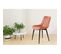 Lot De 2 Chaises Design "cecil" 81cm Marron Café