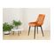 Lot De 2 Chaises Design "cecil" 81cm Orange