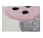 Tapis De Chambre Enfant Lapin "caiguna" Rose 120 X 170 Cm