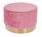 Pouf Rond Déco "nano" 55cm Rose Foncé