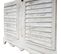 Banc Banquette / Coffre De Rangement T356, Style Shabby 50x76x45cm ~ Blanc