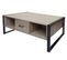 Table Basse Hwc-a27b 45x150x60cm Mvg-certifié Métal Aspect Chêne
