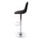 2x Tabouret De Bar Hwc-a67, Chaise Bar/comptoir ~ Noir, Similicuir