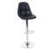 2x Tabouret De Bar Hwc-a67, Chaise Bar/comptoir ~ Noir, Similicuir