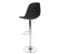 2x Tabouret De Bar Hwc-a67, Chaise Bar/comptoir ~ Noir, Similicuir