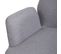 Chaise De Salle à Manger Hwc-h71 Tissu/textile Acier Gris Clair