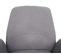 Chaise De Bureau Pivotante Tissu/textile Avec Accoudoirs Gris