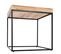 Table D'appoint Hwc-k71 Mvg-certifié Métal 60x60x60cm Couleur Naturelle