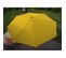 Parasol Florida Ø 3,5m Polyester/bois 7kg Jaune