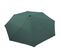 Parasol Florida Ø 3,5m Polyester/bois 7kg Vert