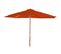 Parasol Florida, Parasol De Marché, Ø 3,5m Polyester/bois 7kg Terre-cuite