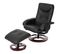 Fauteuil De Relaxation Oxford Similicuir Noir