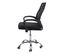 Chaise De Bureau Hwc-l44 Revêtement Filet Tissu/textile Noir