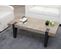 Table Basse De Salon Hwc-a15b, Sapin Bois Massif Rustique 40x120x60cm