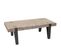 Table Basse De Salon Hwc-a15b, Sapin Bois Massif Rustique 40x120x60cm