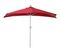 Demi-parasol En Aluminium Parla, Uv 50+ ~ 270cm Bordeaux Sans Pied