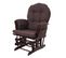 Fauteuil De Relaxation Hwc-c76 Avec Repose-pied Tissu Mahagony