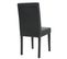 Lot De 6 Chaises De Séjour Littau ~simili-cuir, Noir Mat, Pieds Foncés