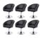 Lot De 6 Chaises De Salle à Manger Hwc-f19 Loungesessel Similicuir Noir