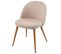 4x Chaise De Salle À Manger Hwc-d53 Mendler Tissu Beige