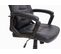 Chaise De Bureau Hwc-f59 Similicuir Noir