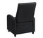 Fauteuil TV Hwc-h18, Fauteuil Inclinable, Cuir Synthétique Pliable 99x70x75cm ~ Noir