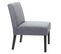 2x Chaise De Salle à Manger Hwc-f61, Fauteuil Lounge, Tissu/textil ~ Gris Foncé