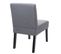 2x Chaise De Salle à Manger Hwc-f61, Fauteuil Lounge, Tissu/textil ~ Gris Foncé