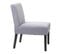 2x Chaise De Salle à Manger Hwc-f61, Fauteuil Lounge, Tissu/textil ~ Gris