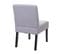 2x Chaise De Salle à Manger Hwc-f61, Fauteuil Lounge, Tissu/textil ~ Gris