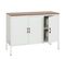 Buffet Hwc-l84 90x120x40cm Mélaminé Blanc