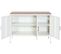 Buffet Hwc-l84 90x120x40cm Mélaminé Blanc