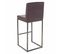 2x Tabouret De Bar Hwc-e71 Vintage Similicuir Marron