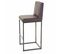 2x Tabouret De Bar Hwc-e71 Vintage Similicuir Marron